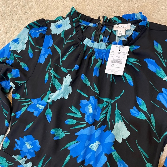 J.Crew Ruffleneck Peasant Dress - Picture 7 of 8